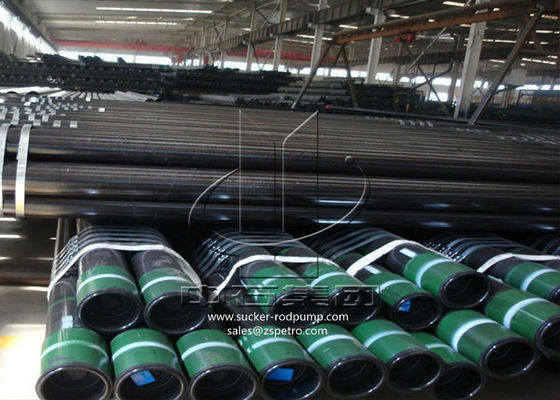 Hot Rolled Well Casing Pipe / Oil Drilling Pipe Nu Eu Thread Type QHSE certification