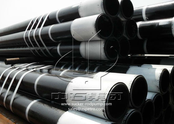 Hot Rolled Seamless Casing Pipe For Oil Well Drilling Round Section Shape