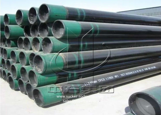 Oil Well Drilling Seamless Casing Pipe , Thick Wall Steel Pipe Seamless Type
