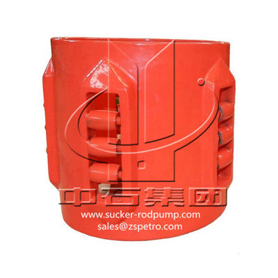 Oil Water Well 4 1/2" Straight Vane Roller Casing Centralizer