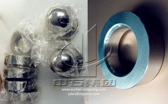 API Oilfield Pump Parts Tungsten Carbide Ball And Valve Seat