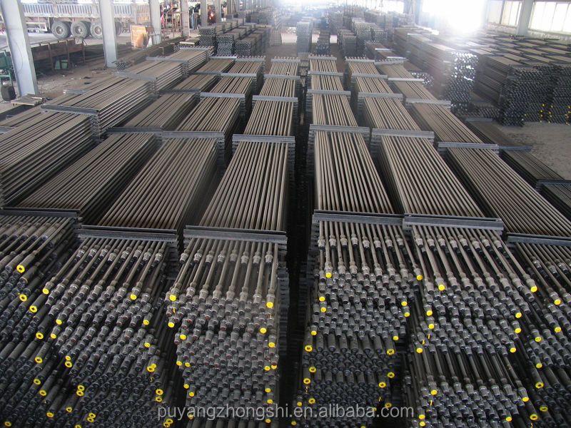 Api 11b Carbon Steel Polished Oilfield Sucker Rods 25ft 30ft Long For ...