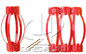 Single Crest Bow Spring Centralizer / Drill Pipe Centralizer Hinged Type