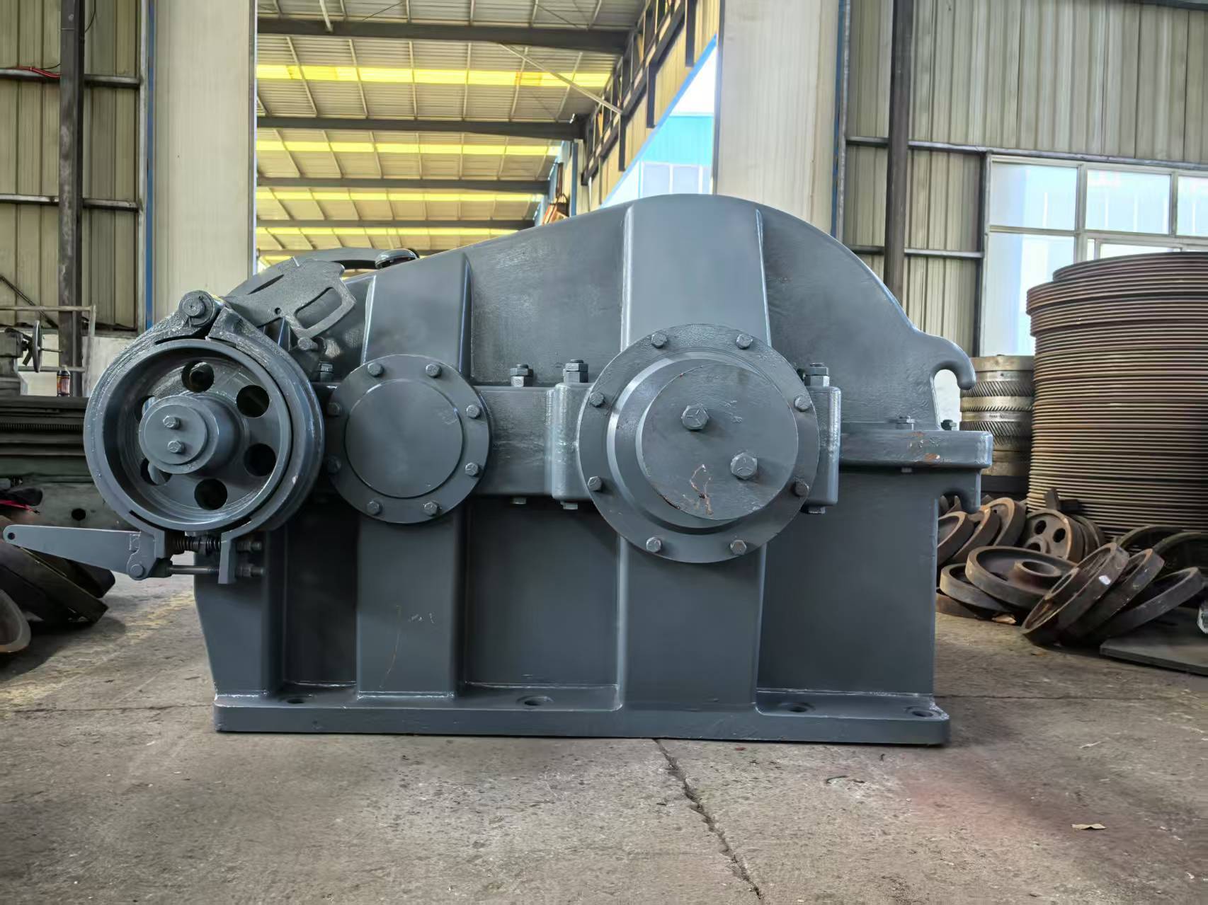 API Spec 11E Compliant Oilfield Pumping Unit Gear Reducer with Double ...