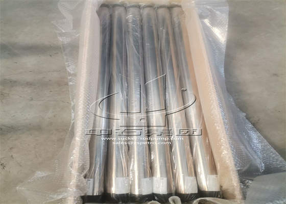 One Piece Oilfield Pump Plungers Grooved Spray Metal Carbon Steel With Pin End