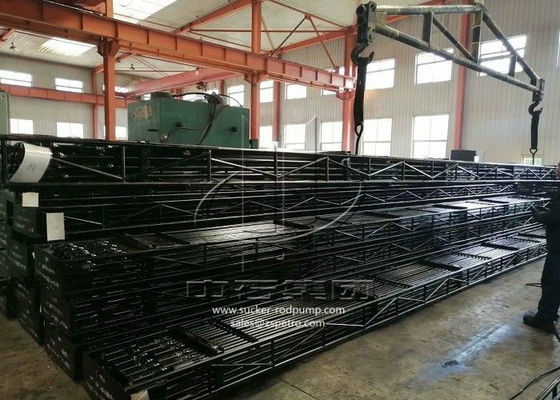 Standard Lenght Oilfield Sucker Rods , Alloy Steel Sucker Rod With Smooth Surface