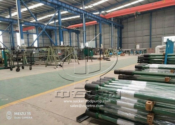 API Sucker Rod Well Pump Tubing With Alloy Steel Material Chrome Barrel B12-150