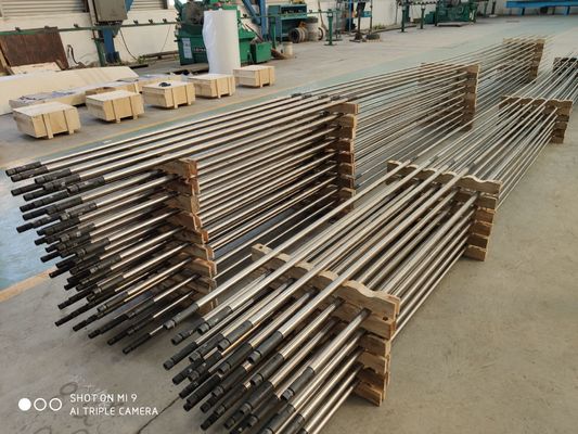 API 11AX 0061 Oilfield Pump Parts Pin Ends Spray Metal Coating Pump Plunger