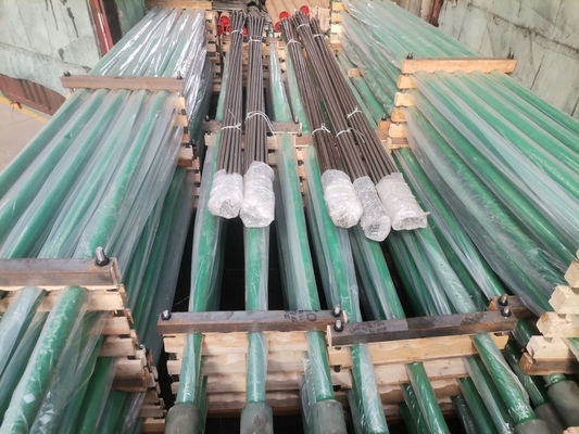 API 11AX-0061 Sucker Rod Pumps Carbon Steel With Spray Metal Plunger