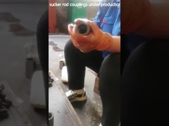 Polished High Strength Steel Rod Steel Sucker Rod Coupling 3ft Length